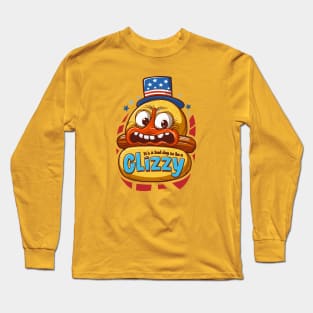 Hot Dog Funny Saying It’s A Bad Day To Be A Glizzy Long Sleeve T-Shirt